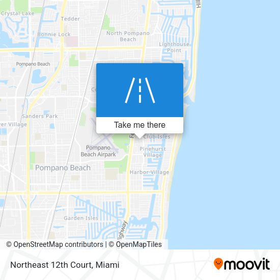 Mapa de Northeast 12th Court