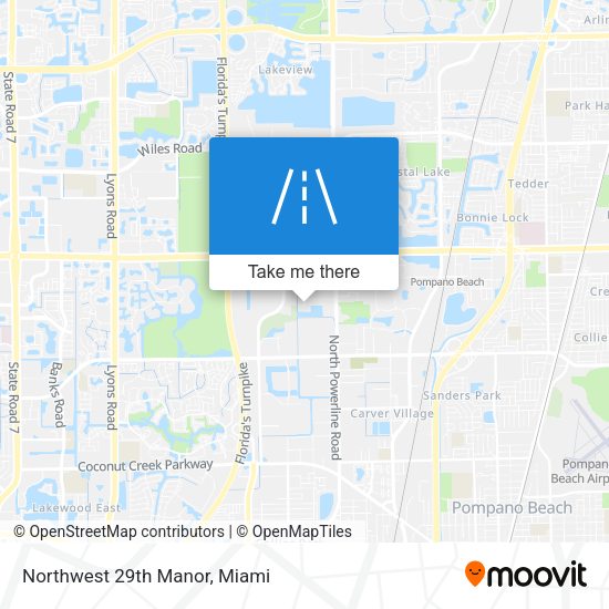 Mapa de Northwest 29th Manor