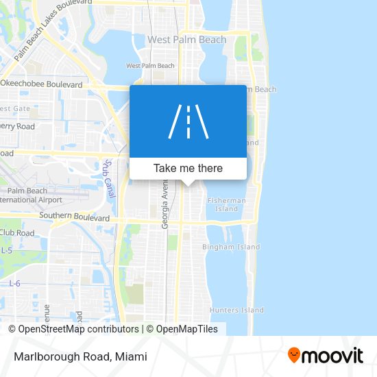 Mapa de Marlborough Road