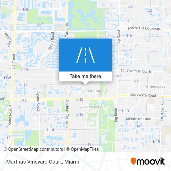 Marthas Vineyard Court map