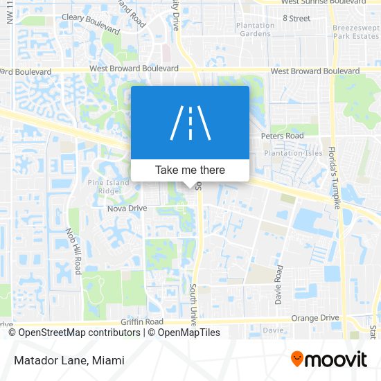 Mapa de Matador Lane