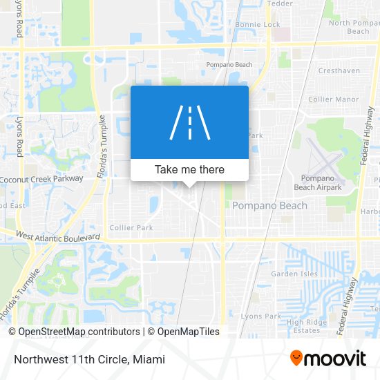 Mapa de Northwest 11th Circle