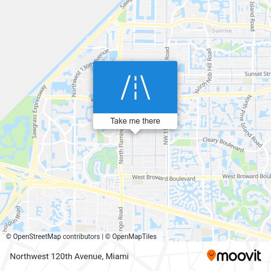 Mapa de Northwest 120th Avenue