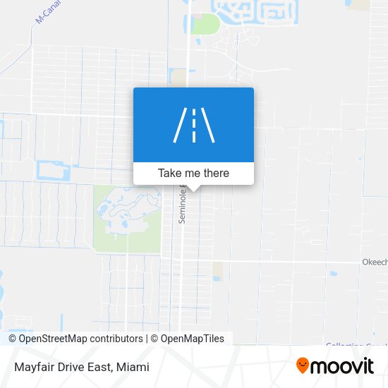 Mapa de Mayfair Drive East
