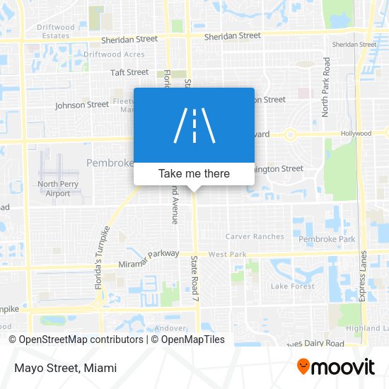 Mapa de Mayo Street
