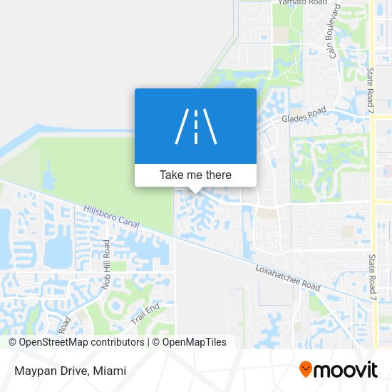 Maypan Drive map