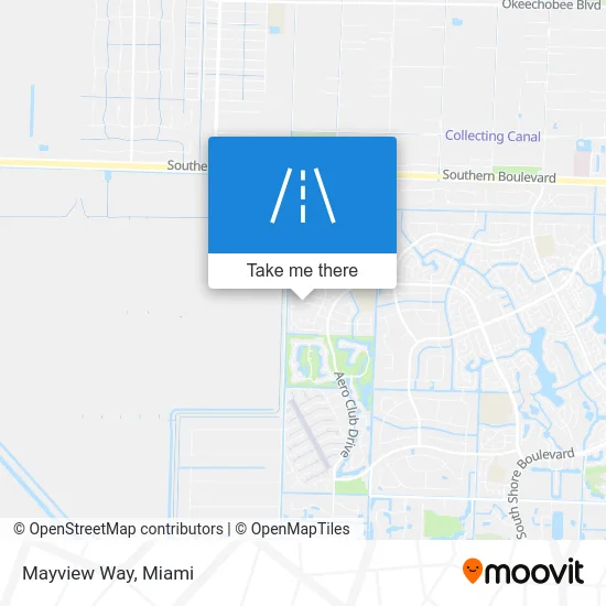 Mayview Way map