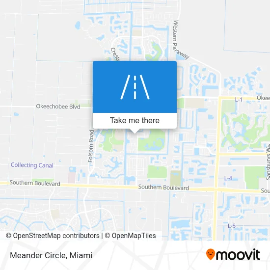 Meander Circle map