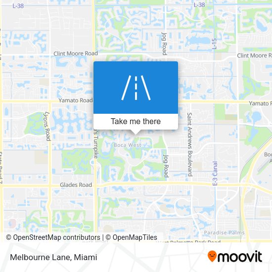 Mapa de Melbourne Lane