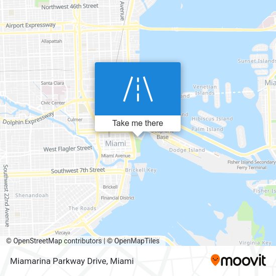 Miamarina Parkway Drive map