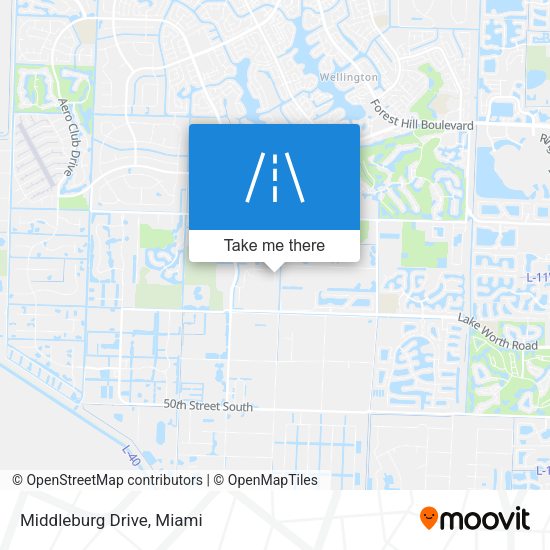 Mapa de Middleburg Drive