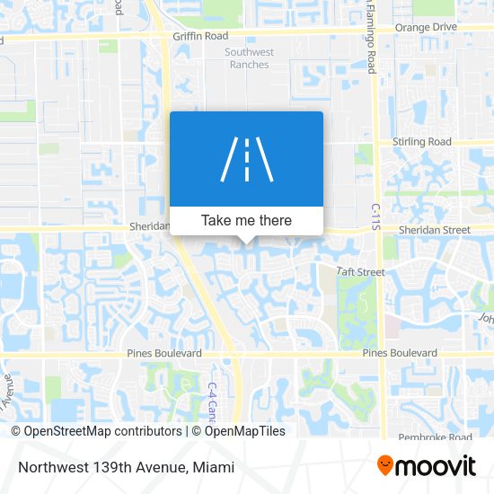 Northwest 139th Avenue map