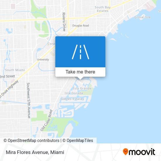 Mapa de Mira Flores Avenue
