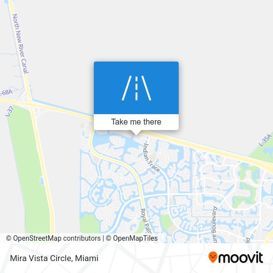 Mapa de Mira Vista Circle