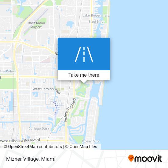 Mapa de Mizner Village