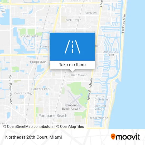 Mapa de Northeast 26th Court