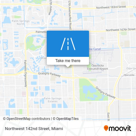 Mapa de Northwest 142nd Street