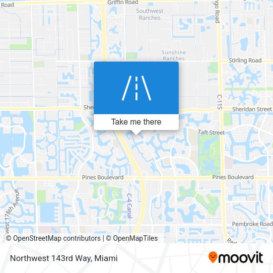 Mapa de Northwest 143rd Way