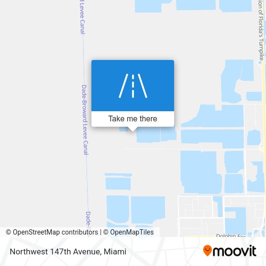 Northwest 147th Avenue map