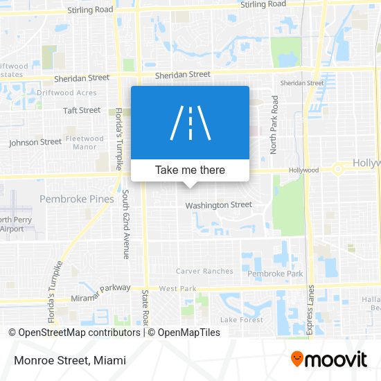 Mapa de Monroe Street