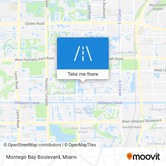Mapa de Montego Bay Boulevard