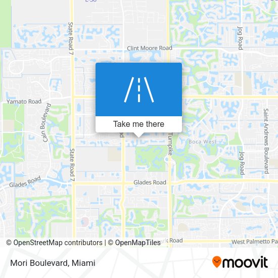Mapa de Mori Boulevard