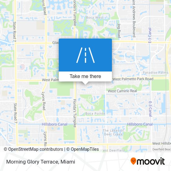 Mapa de Morning Glory Terrace