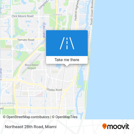 Mapa de Northeast 28th Road