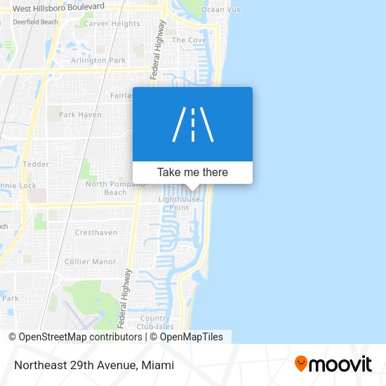 Mapa de Northeast 29th Avenue