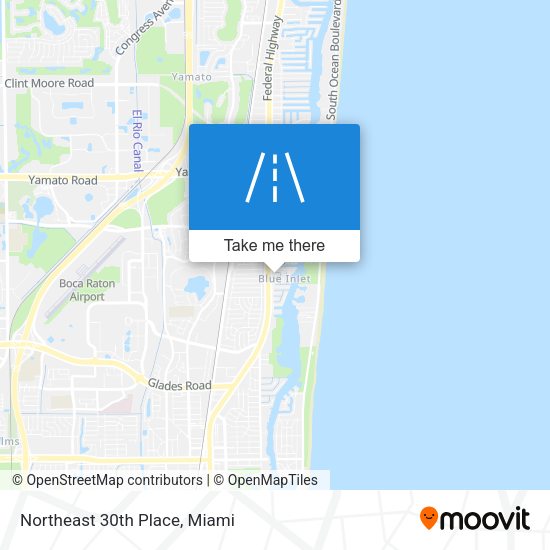 Mapa de Northeast 30th Place