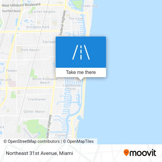 Mapa de Northeast 31st Avenue