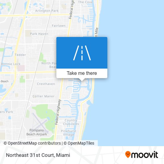 Mapa de Northeast 31st Court