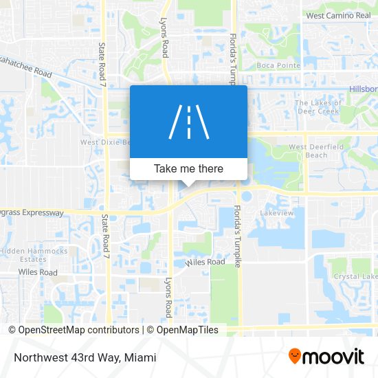 Mapa de Northwest 43rd Way