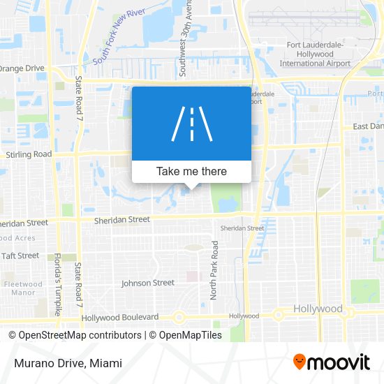 Murano Drive map