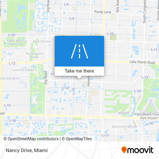 Nancy Drive map