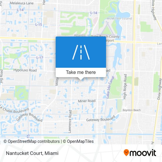 Mapa de Nantucket Court