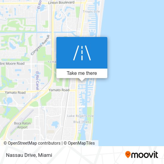 Mapa de Nassau Drive