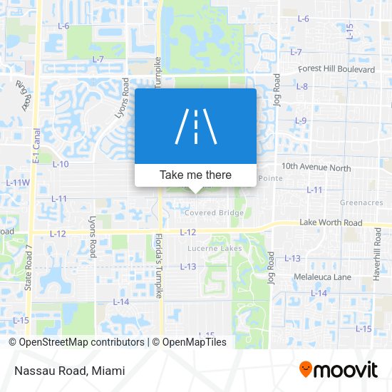 Mapa de Nassau Road