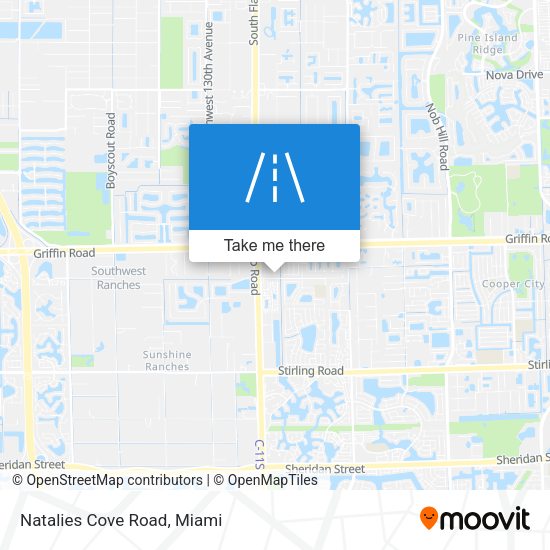 Mapa de Natalies Cove Road