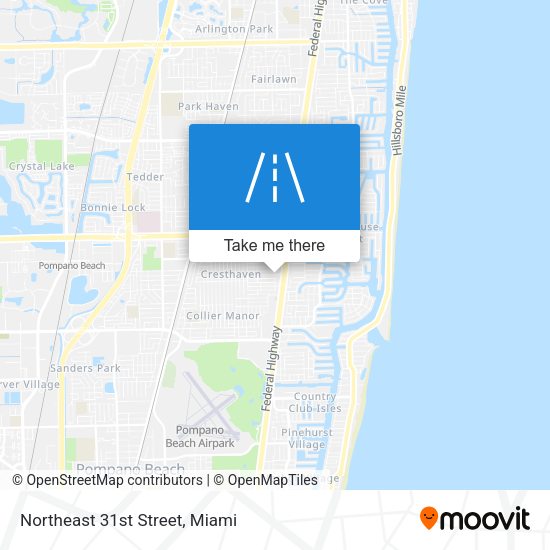 Mapa de Northeast 31st Street