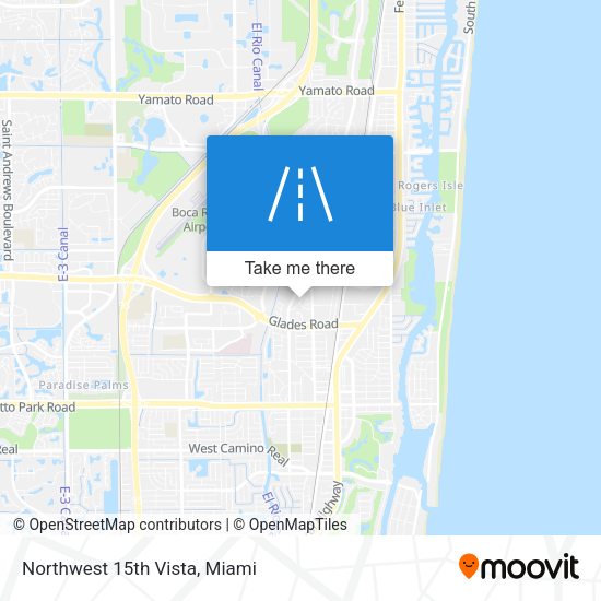 Mapa de Northwest 15th Vista