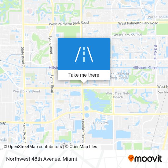 Mapa de Northwest 48th Avenue
