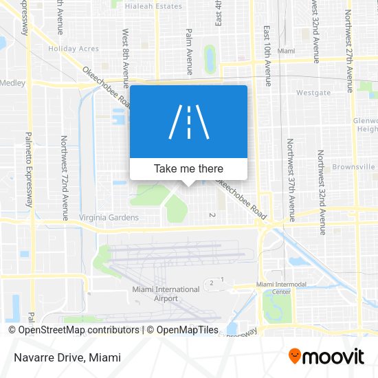 Mapa de Navarre Drive
