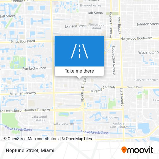 Mapa de Neptune Street