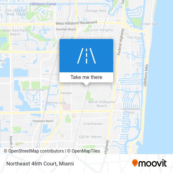Mapa de Northeast 46th Court