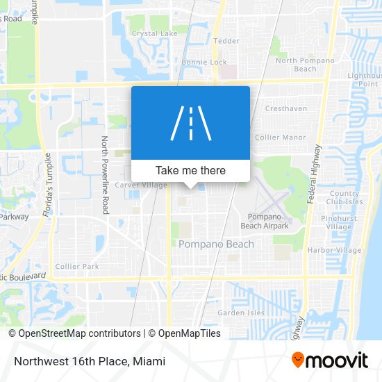 Mapa de Northwest 16th Place