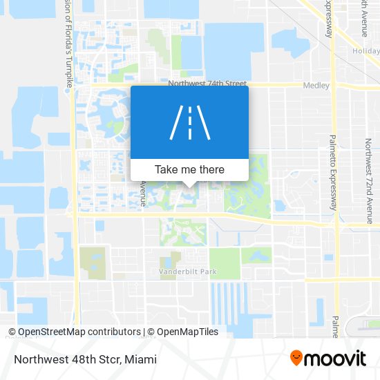 Northwest 48th Stcr map