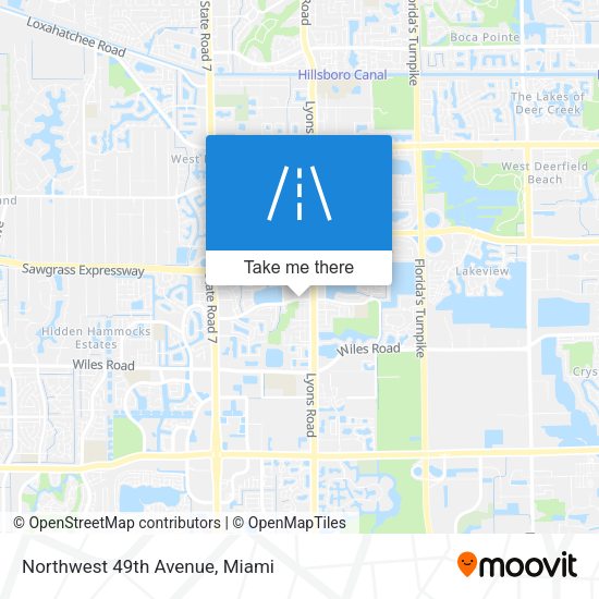 Mapa de Northwest 49th Avenue