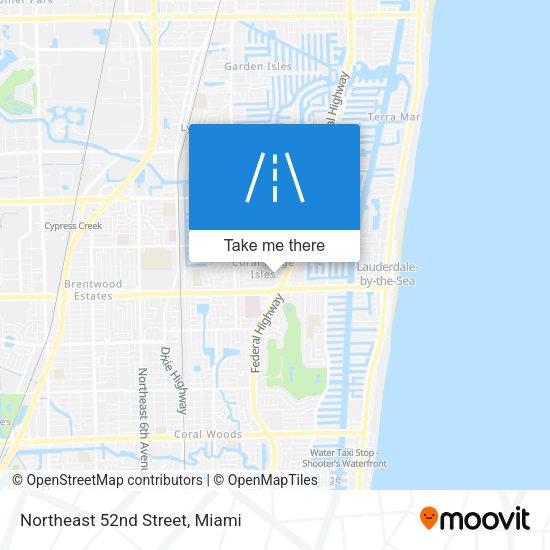 Mapa de Northeast 52nd Street