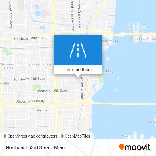 Mapa de Northeast 53rd Street
